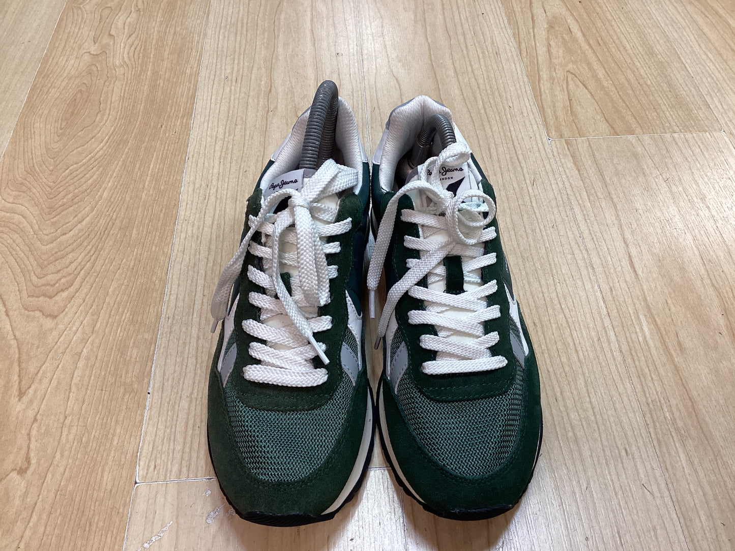 Pepe Jeans London Men’s Brit Heritage M Running Trainer - Green size UK6