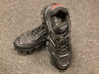 Prada Cloudbust Thunder Chunky Sole Trainers Black - Size 6