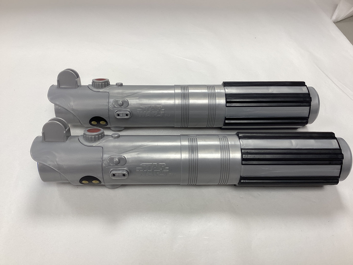 Set of 2 new blue extendable lightsabers from StarWars