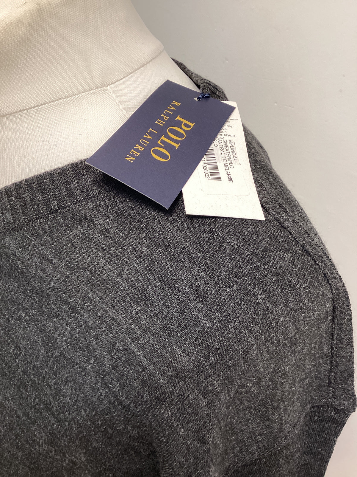 Polo Ralph Lauren BNWT Mens Sweater Dark Grey size 3XL