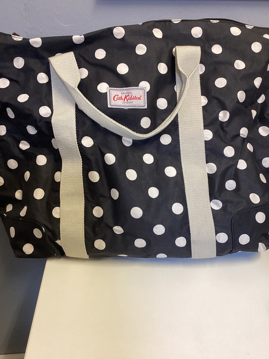 Cath Kidston Black Polka Dot Large Travel Bag