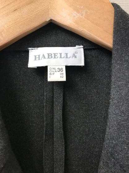 Habella Smart Dark Grey Blazer With Pockets Size S