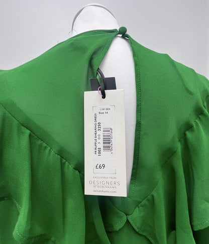 Studio by Preen Emerald Green Maxi Dress Size 14 BNWT