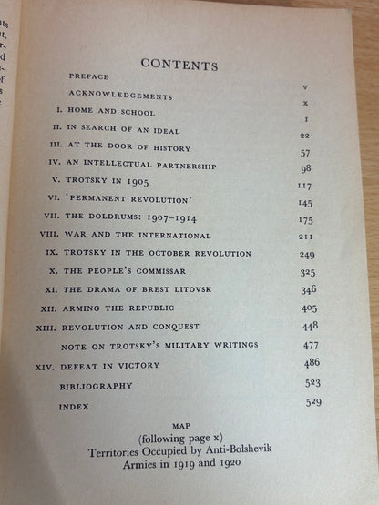 The Prophet Armed: Trotsky 1879-1921 by Isaac Deutscher