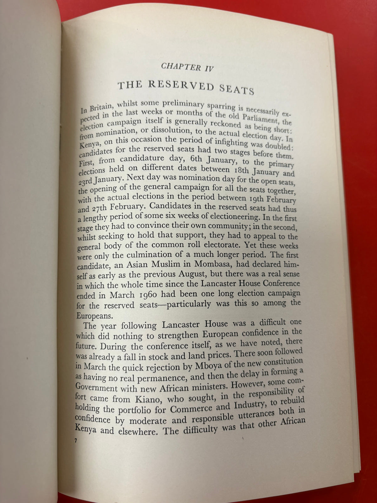The Kenyatta Election: Kenya 1960-1961 by George Bennett and Carl Rosberg