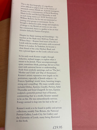 Jacob Kramer: Creativity and Loss by David Manson (Signed)