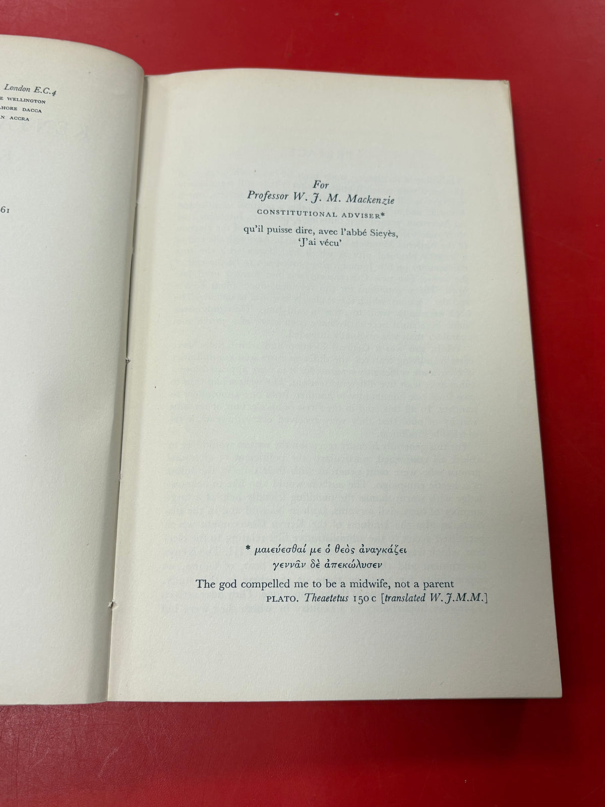 The Kenyatta Election: Kenya 1960-1961 by George Bennett and Carl Rosberg
