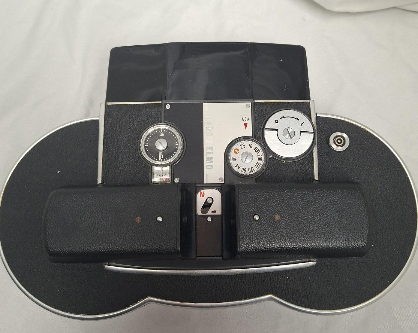 ELMO ZOOM C-300 camera and Double Super 8 Magazine