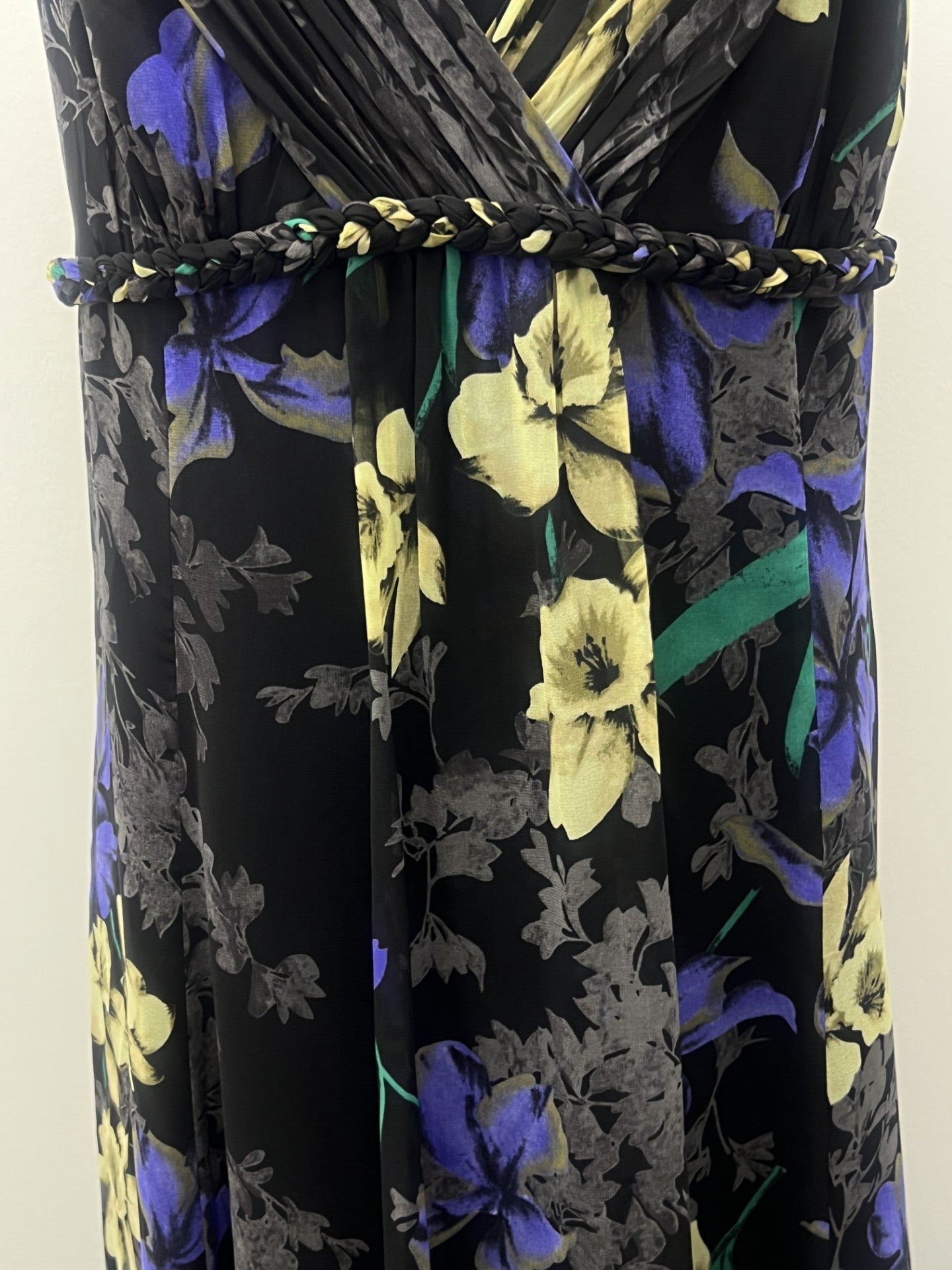 Monsoon Multicolour Maxi Dress Size 18 BNWT