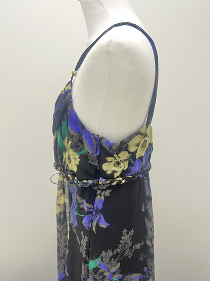 Monsoon Multicolour Maxi Dress Size 18 BNWT