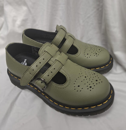 Dr.Martens Muted Olive 8065 Mary Jane