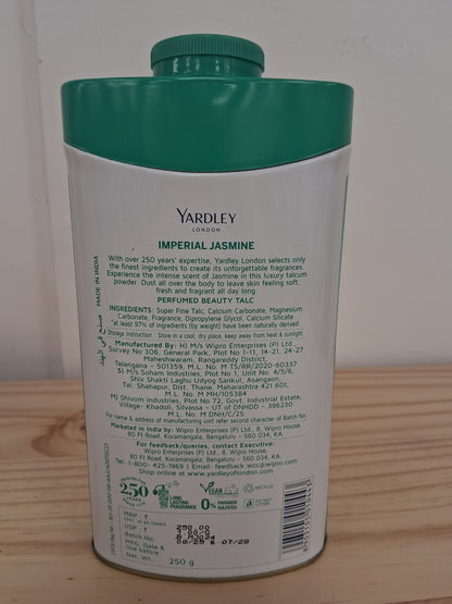 Yardley Perfumed Fragrant Beauty Talc Bundle 9 Tins