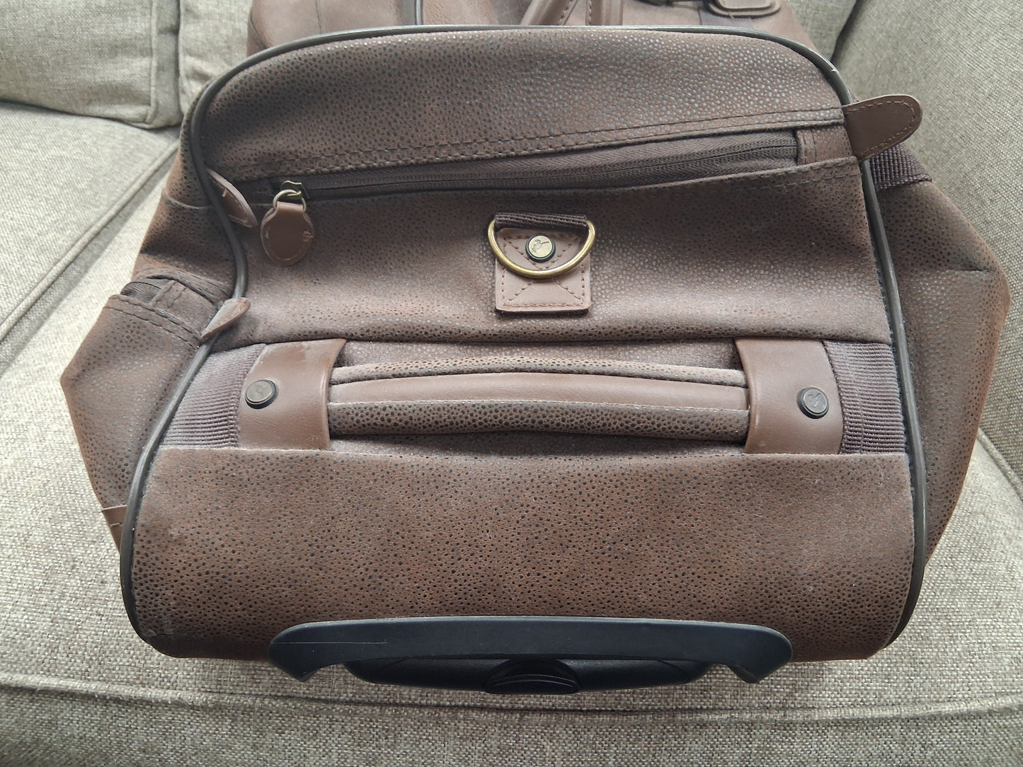 Kangol Brown Overnight Brown Travel Bag