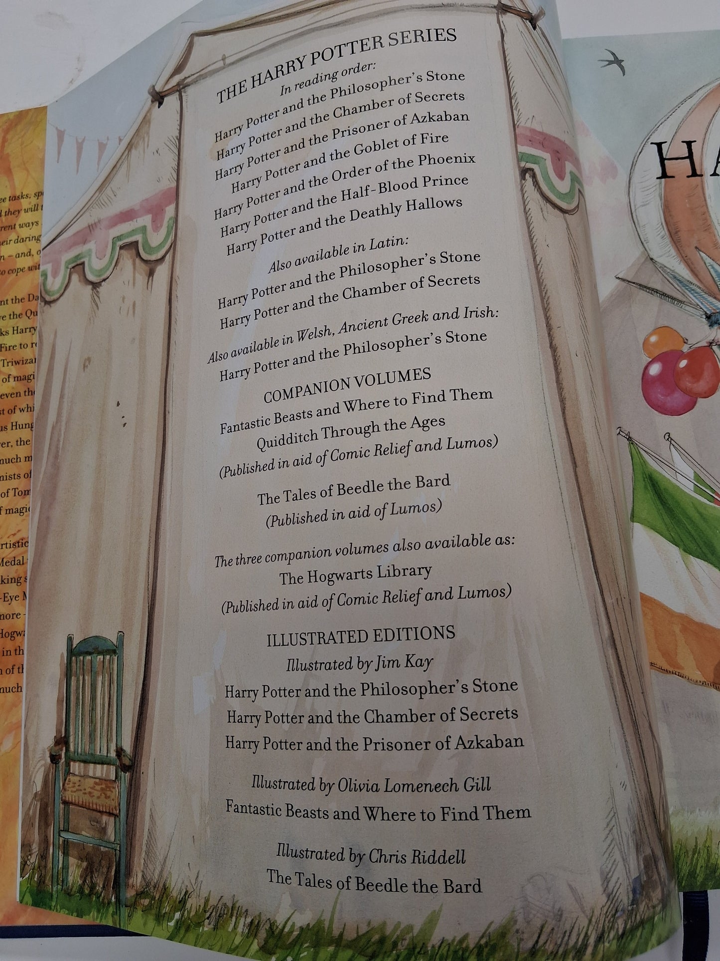 Harry Potter And The Goblet Of Fire 2019 Large Hardback Book