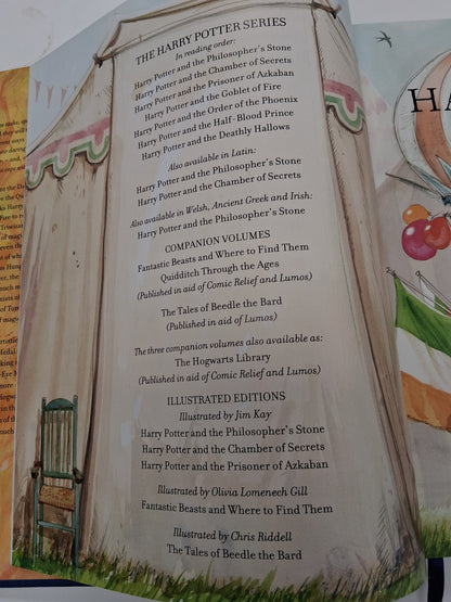 Harry Potter And The Goblet Of Fire 2019 Large Hardback Book