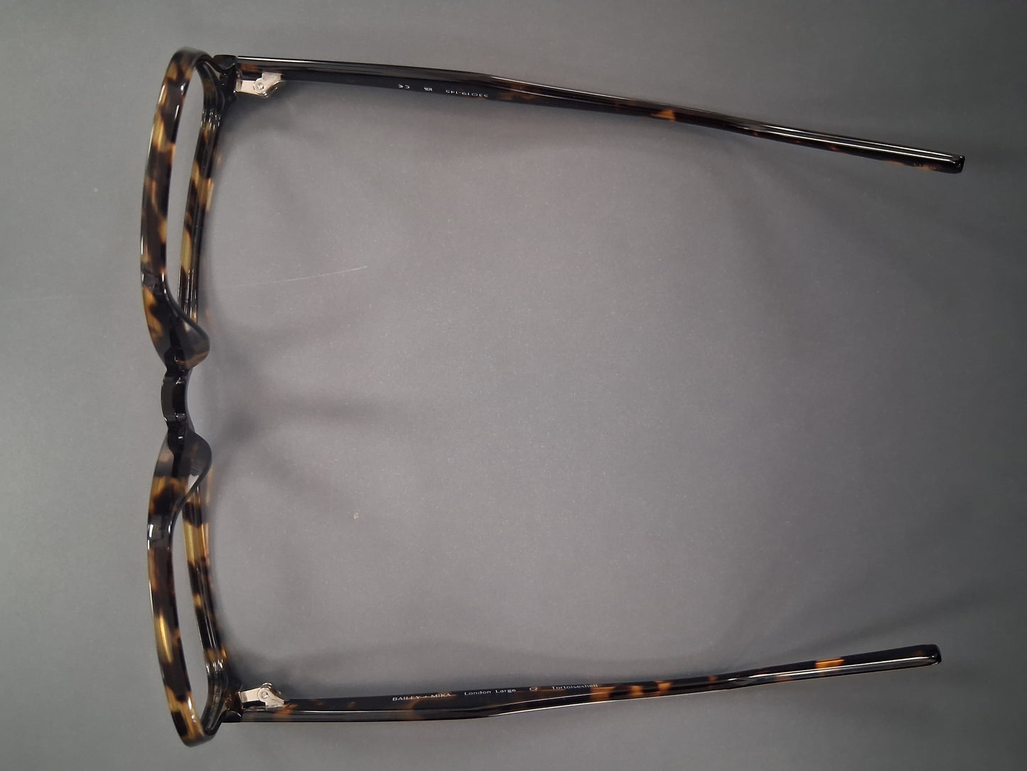 Bailey + Mika London Large Tortoiseshell Full Frame Glasses Frames