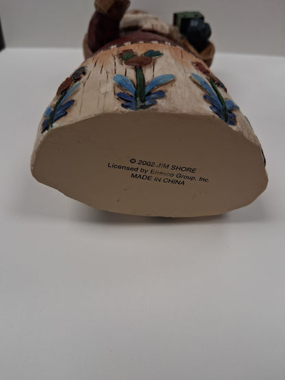 Jim Shore 2002 Heartwood Creek Santa With Birds Ornament