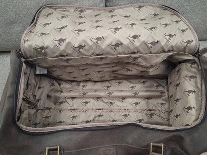 Kangol Brown Overnight Brown Travel Bag