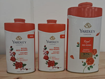 Yardley Perfumed Fragrant Beauty Talc Bundle 9 Tins