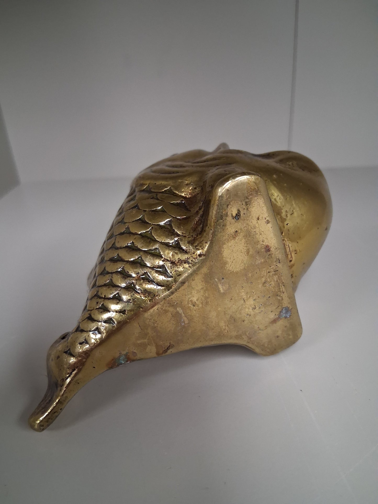 Vintage Brass Fish Ash Tray