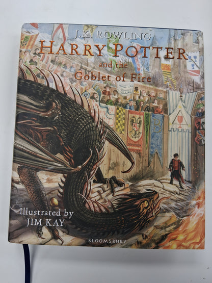 Harry Potter And The Goblet Of Fire 2019 Large Hardback Book