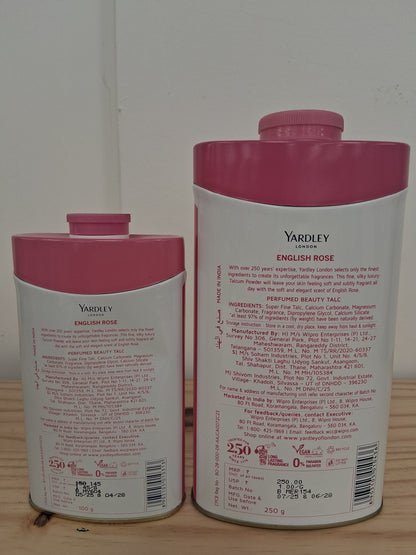 Yardley Perfumed Fragrant Beauty Talc Bundle 9 Tins