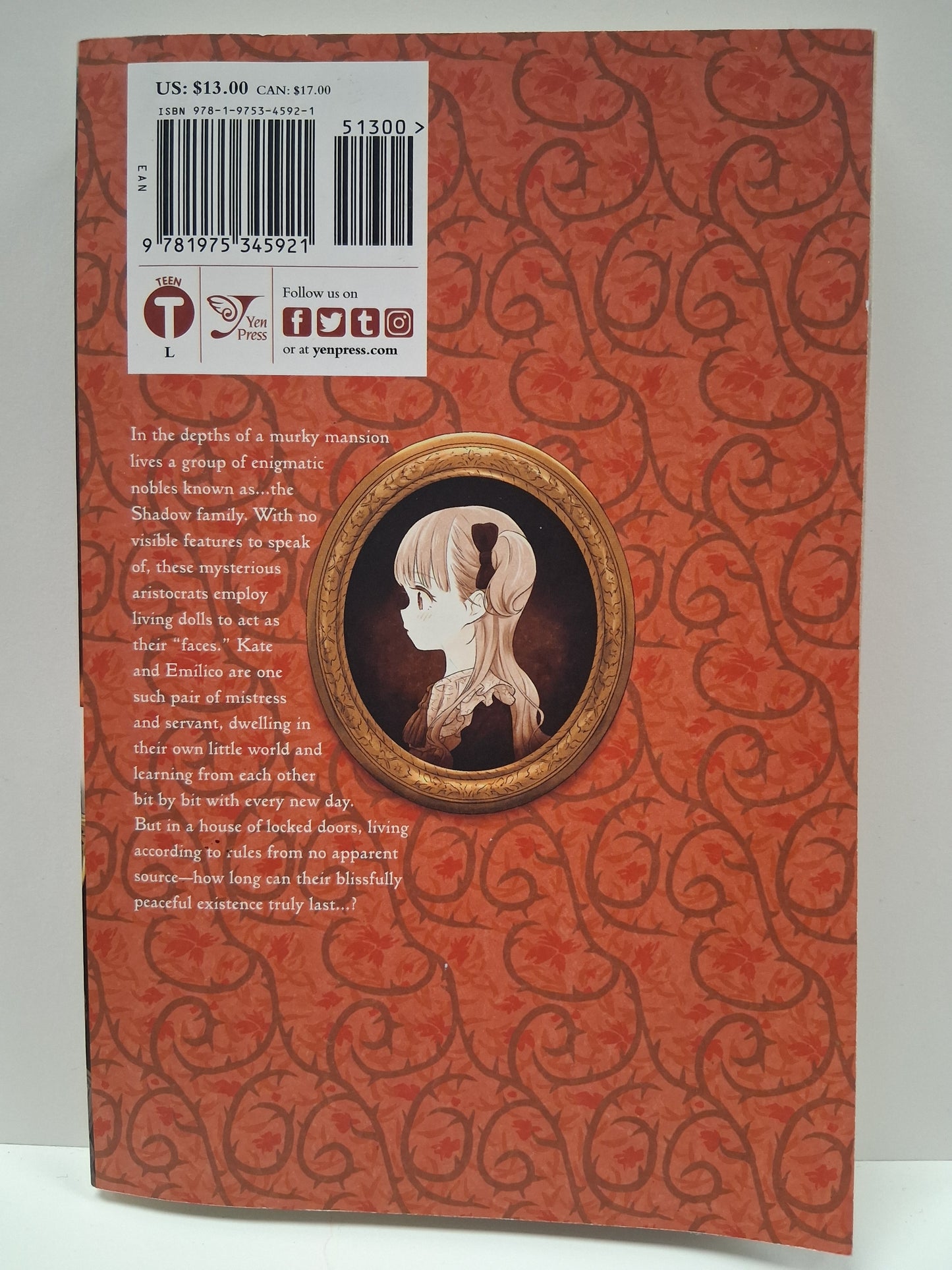 Shadow House 1 By Somato Manga Comic Book