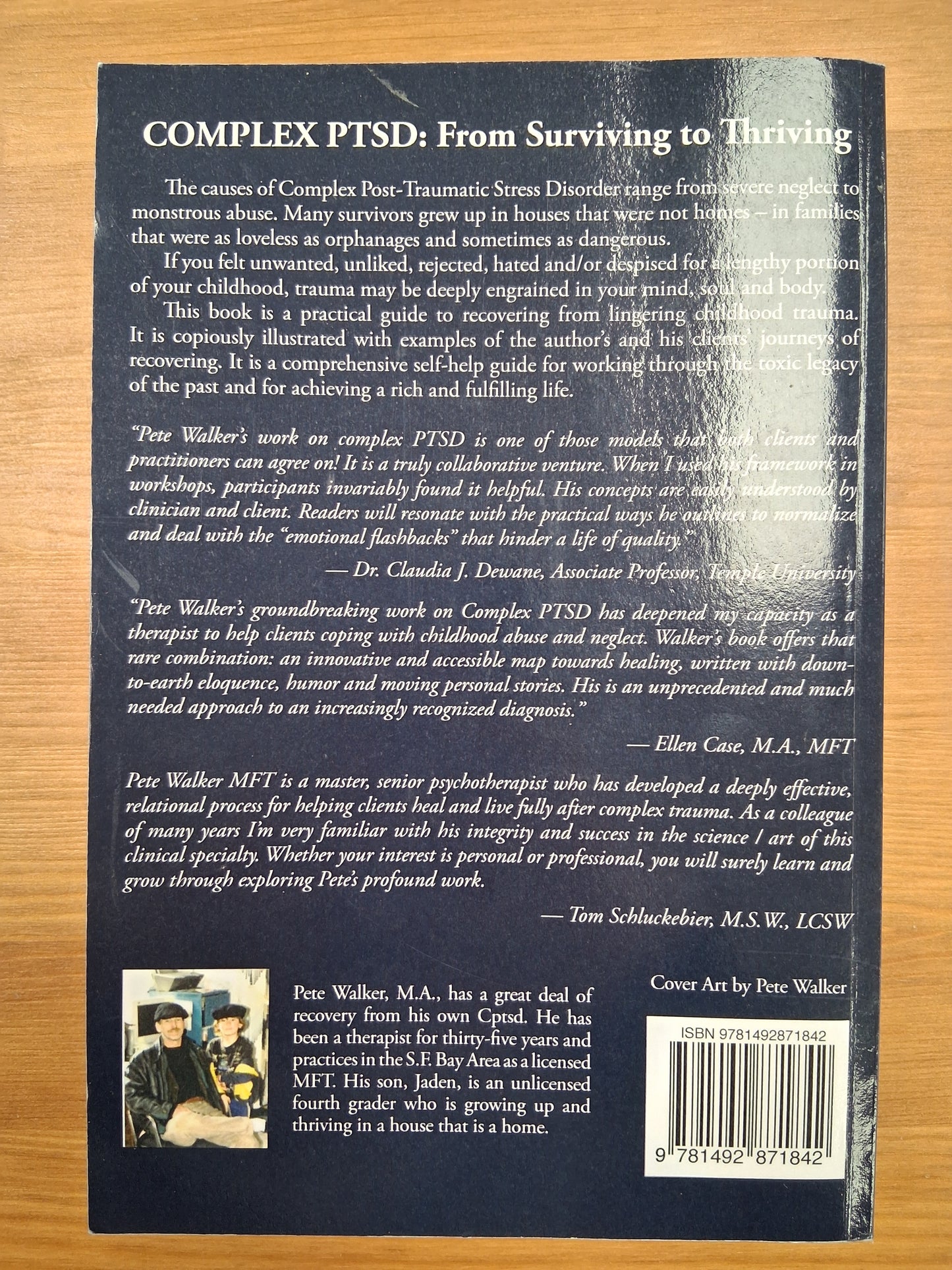 Complex PTSD From Surviving To Thriving  Soft Back Book By Pete Walker