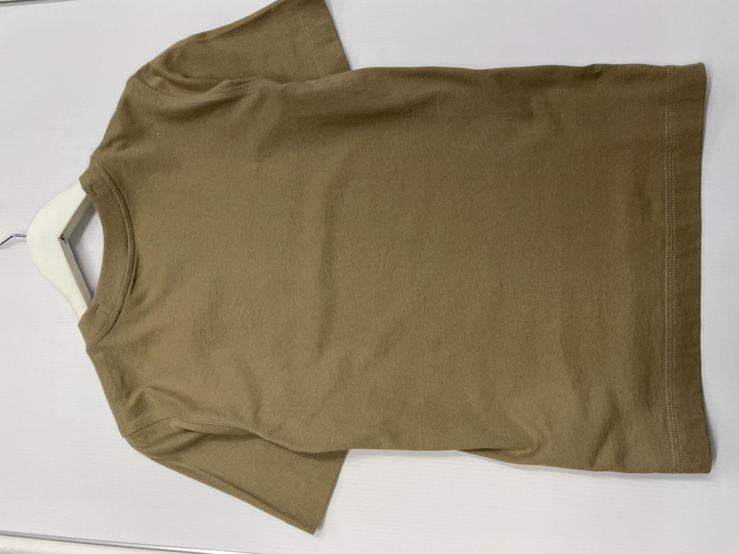 Burberry Khaki Duck Embroidered T-Shirt Size XS