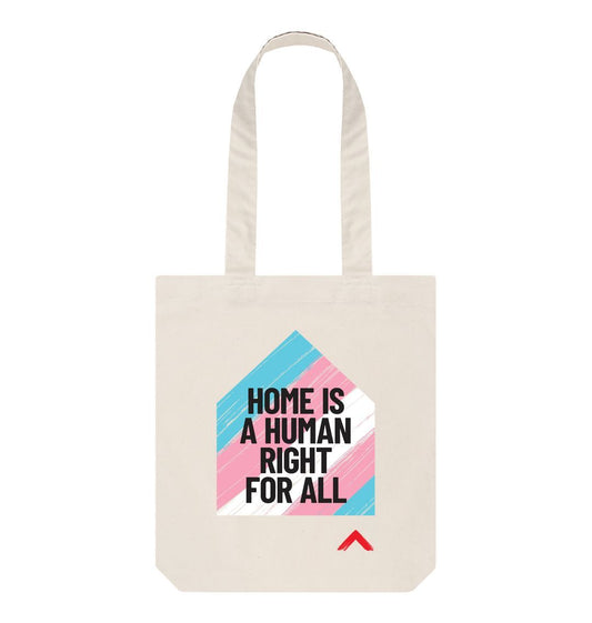Natural Home is a Human Right for All Natural Tote Bag