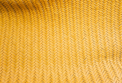 Boden Titania Woven Mustard Tote Bag