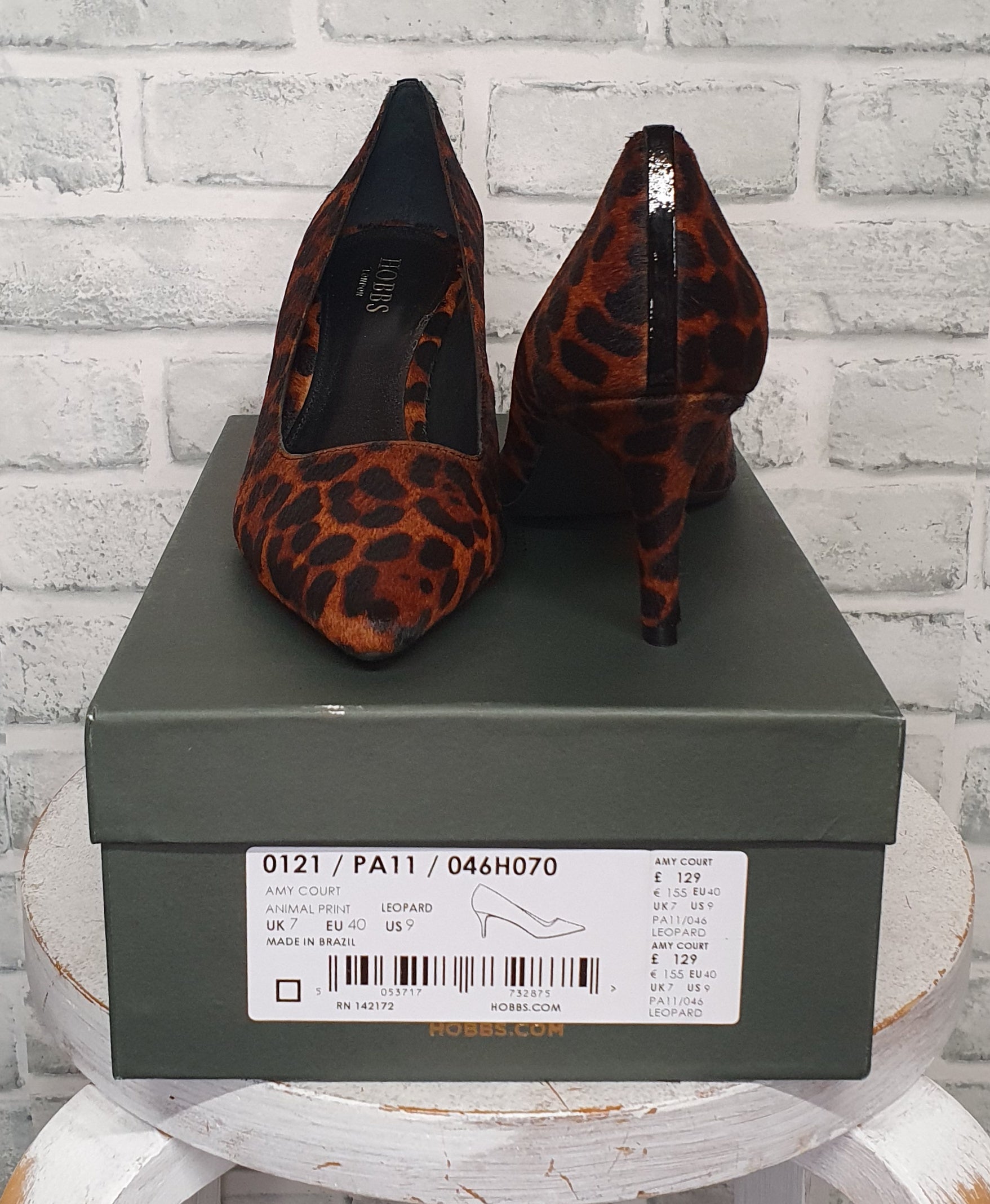 Leopard Print Heels UK 8.5 | eBay