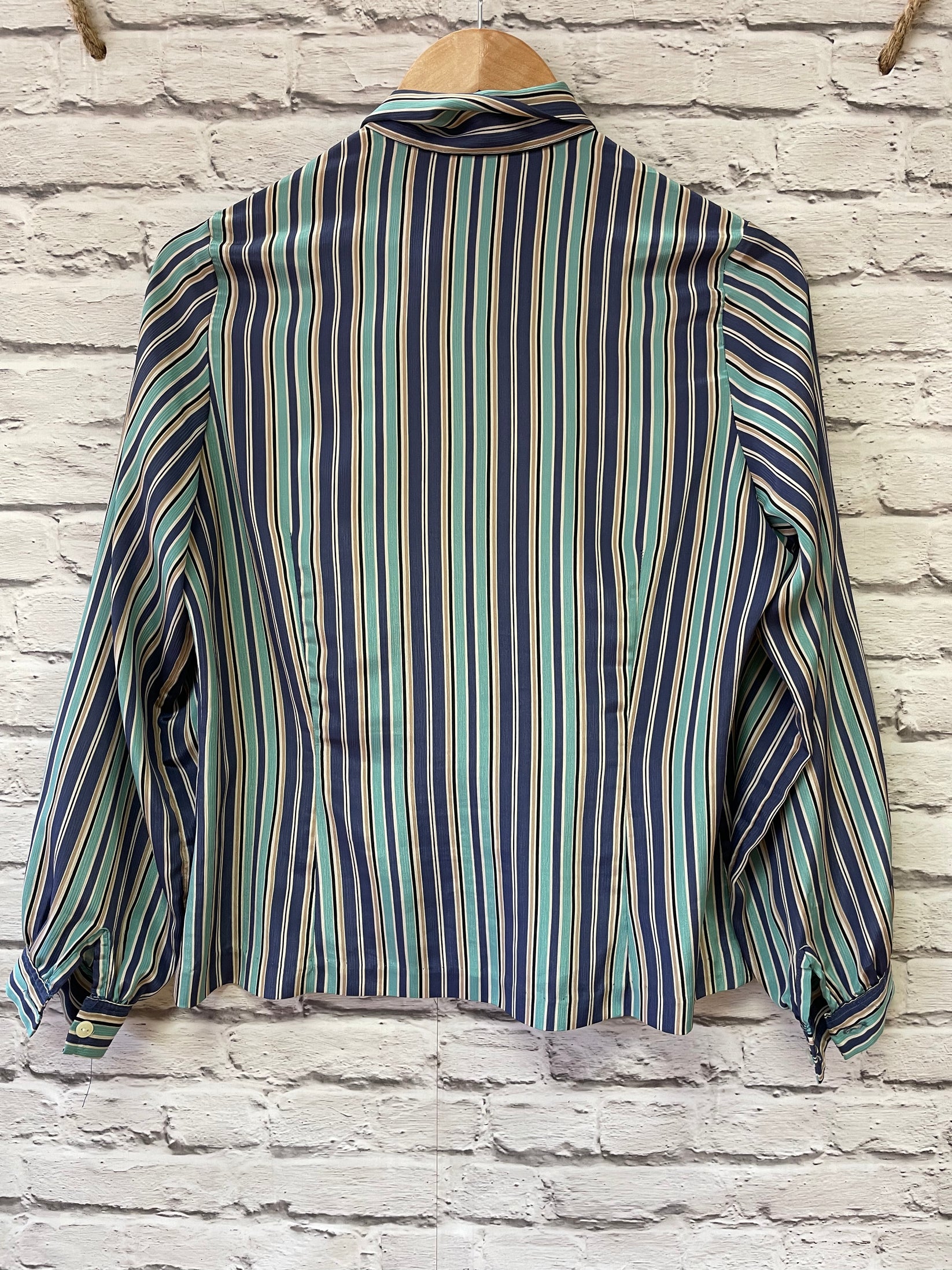 Vintage 1980’s Pussy Bow Secretary Blouse – Shop for Shelter