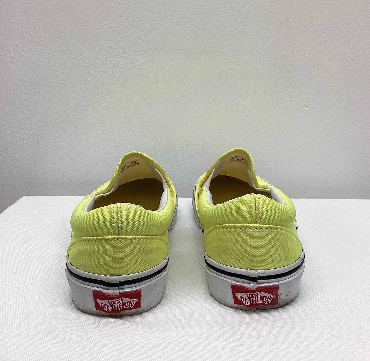 Vibrant yellow 2024 slip on vans