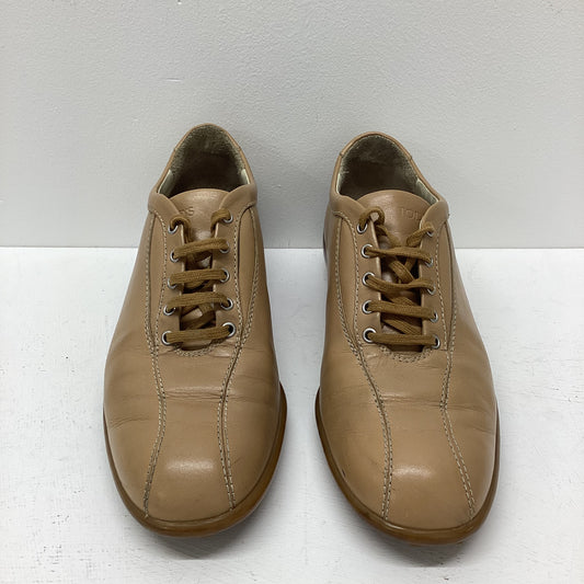 Tod's Brown Leather Rubber Trainers (Size 5 UK / 37.5 EU)