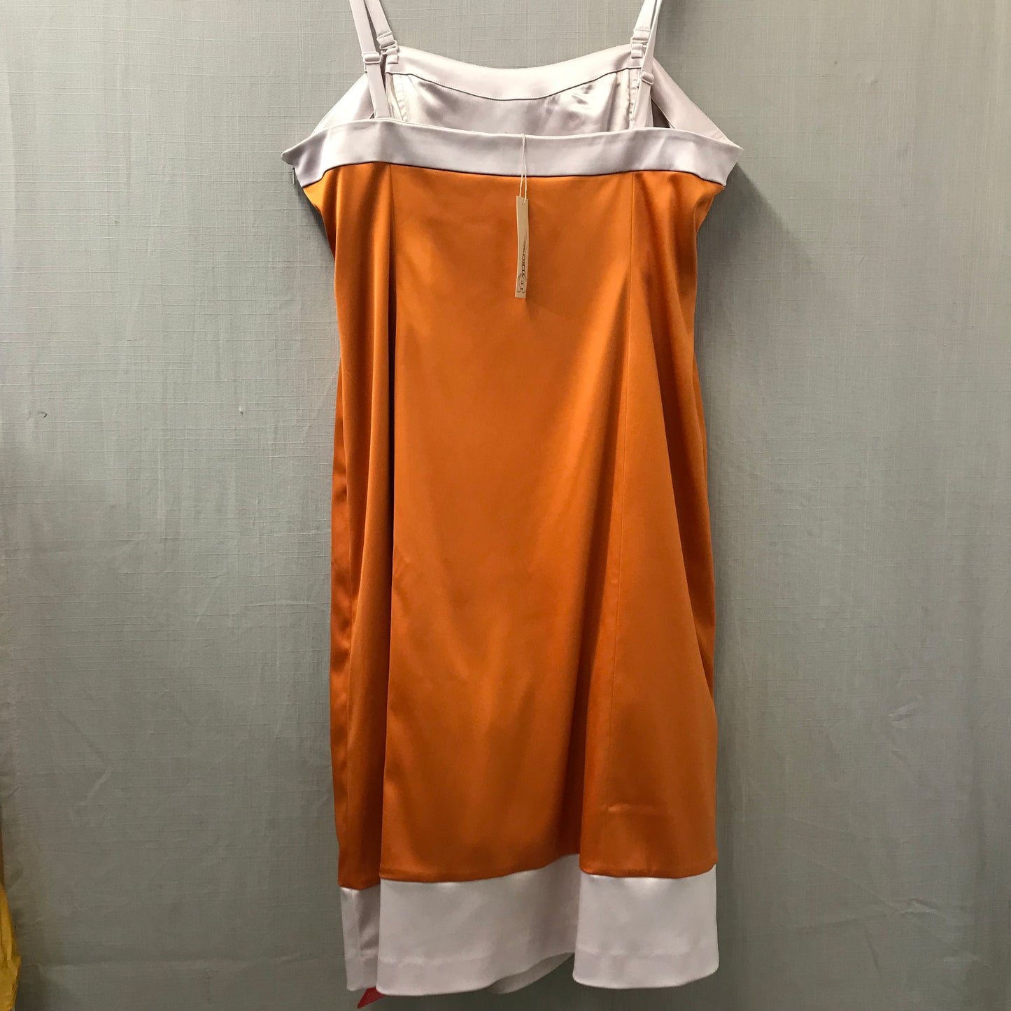Teatro Orange Formal Strappy Dress Size 20 BNWT